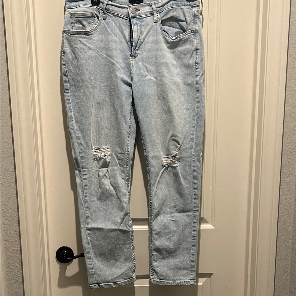 Banana Republic Light Blue Girlfriend Jeans